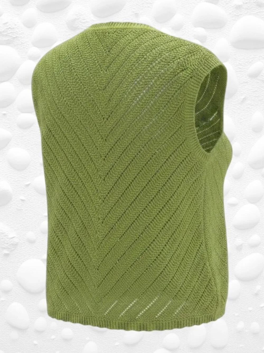 CLEO Short Green Vest Size XL - Picture 3 of 7
